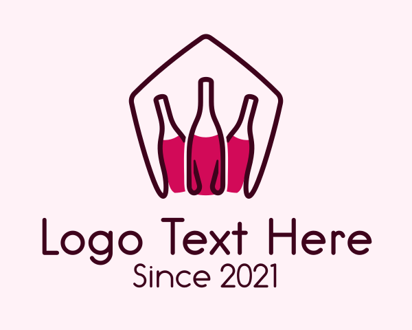 Wine Store logo example 3
