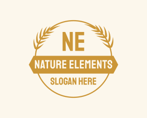 Organic Palm Nature Spa logo design