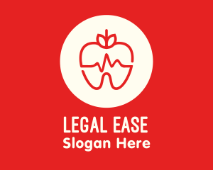 Red Apple Dental Pulse Logo
