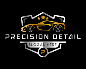 Car Detailing Vehicle logo design