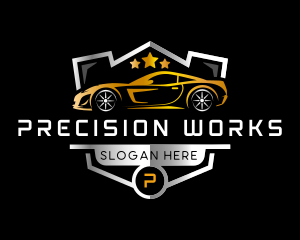 Car Detailing Vehicle logo design