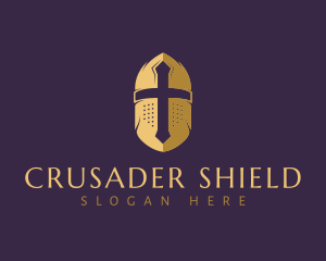 Crusader Armor Helmet logo