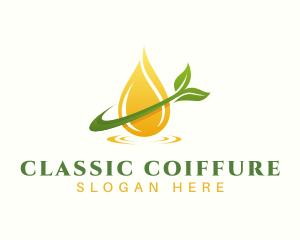 Organic Oil Extract logo design