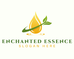 Organic Oil Extract logo design