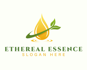 Organic Oil Extract logo design