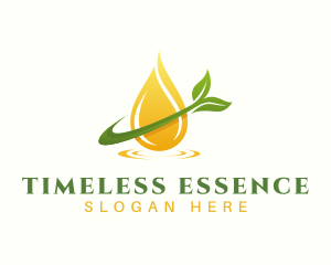 Organic Oil Extract logo design