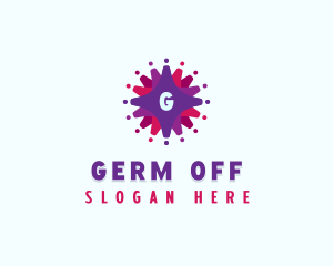 Generic Virus Germ logo design