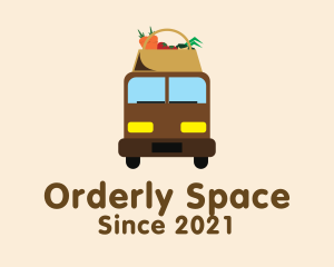 Organic Produce Delivery  logo design