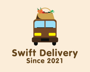 Organic Produce Delivery  logo design