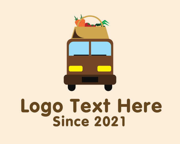 Grocery Delivery logo example 4