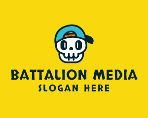 Fun Gamer Skull logo design