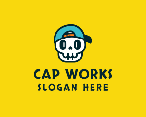 Fun Gamer Skull logo design