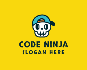 Fun Gamer Skull logo