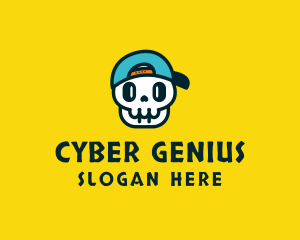 Fun Gamer Skull logo