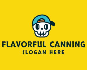 Fun Gamer Skull logo design