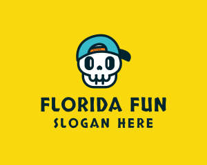 Fun Gamer Skull logo design