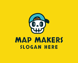 Fun Gamer Skull logo design