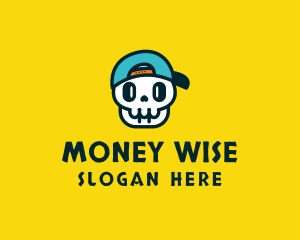 Fun Gamer Skull logo design