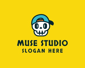 Fun Gamer Skull logo design