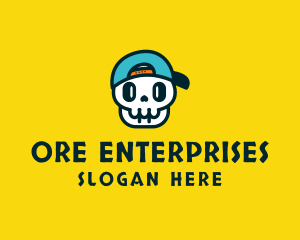 Fun Gamer Skull logo design