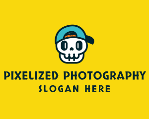 Fun Gamer Skull logo design