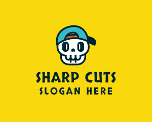 Fun Gamer Skull logo design