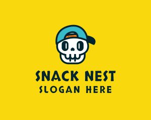 Fun Gamer Skull logo design