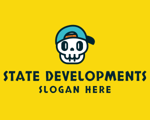 Fun Gamer Skull logo design