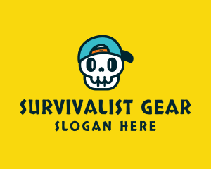 Fun Gamer Skull logo design