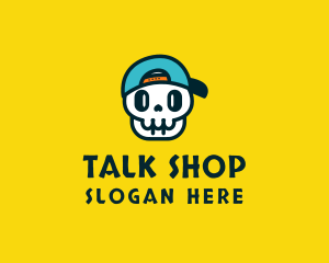 Fun Gamer Skull logo design