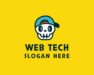 Fun Gamer Skull logo design