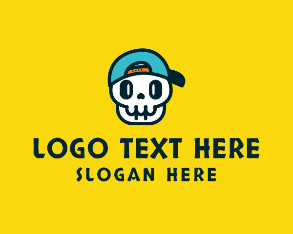 Fun Gamer Skull logo