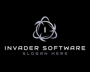 Cyber Metal Technology Software logo design