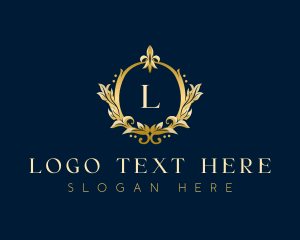 Luxury Floral Ornament logo