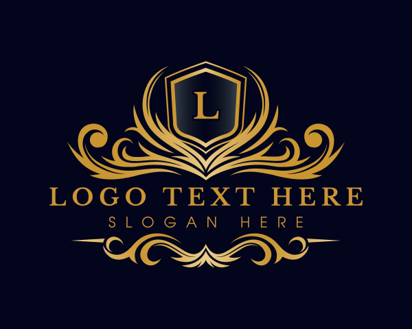 Luxury Crest Ornate logo