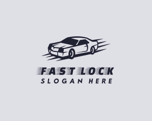 Fast Supercar Race logo design