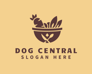 Vegetable Hot Pot logo design