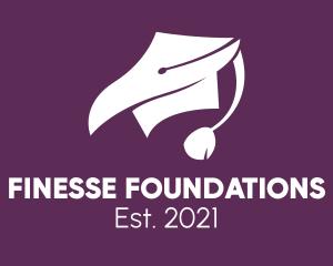 Graduation Cap Beak logo