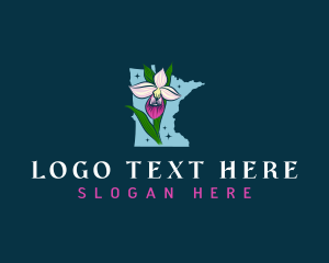 Orchid Flower Minnesota logo