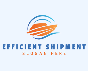 Sea Cargo Shipment logo design