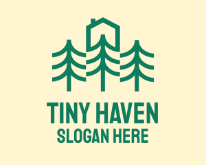 Simple Tree House Camp logo design