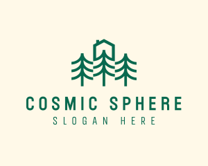 Simple Tree House Camp logo design