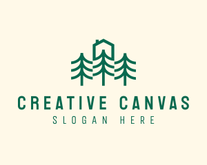 Simple Tree House Camp logo design