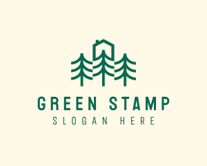 Simple Tree House Camp logo design