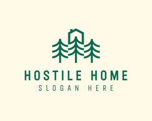 Simple Tree House Camp logo design