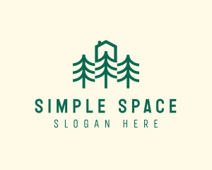 Simple Tree House Camp logo design