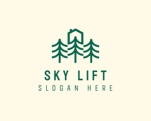 Simple Tree House Camp logo design