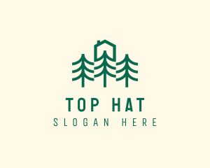 Simple Tree House Camp logo design