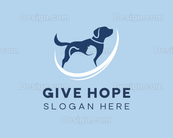 Pet Dog Veterinary Logo