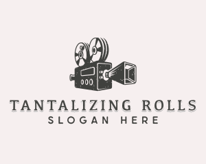 Cinema Filmmaker Camera logo design